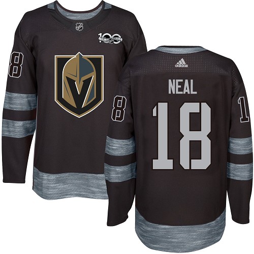 Adidas Golden Knights #18 James Neal Black 1917-100th Anniversary Stitched NHL Jersey
